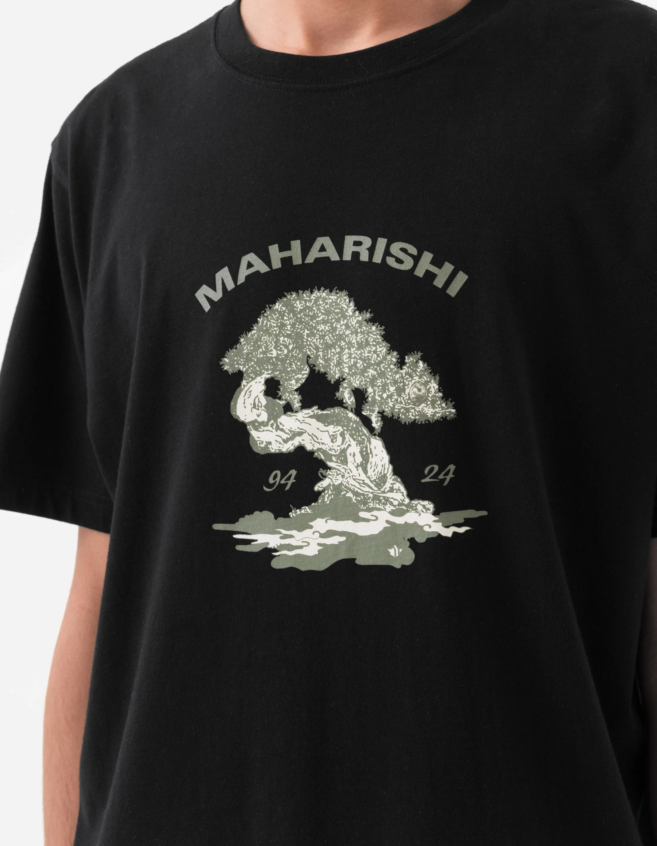 1353 Maharishi Bonsai T-Shirt Black