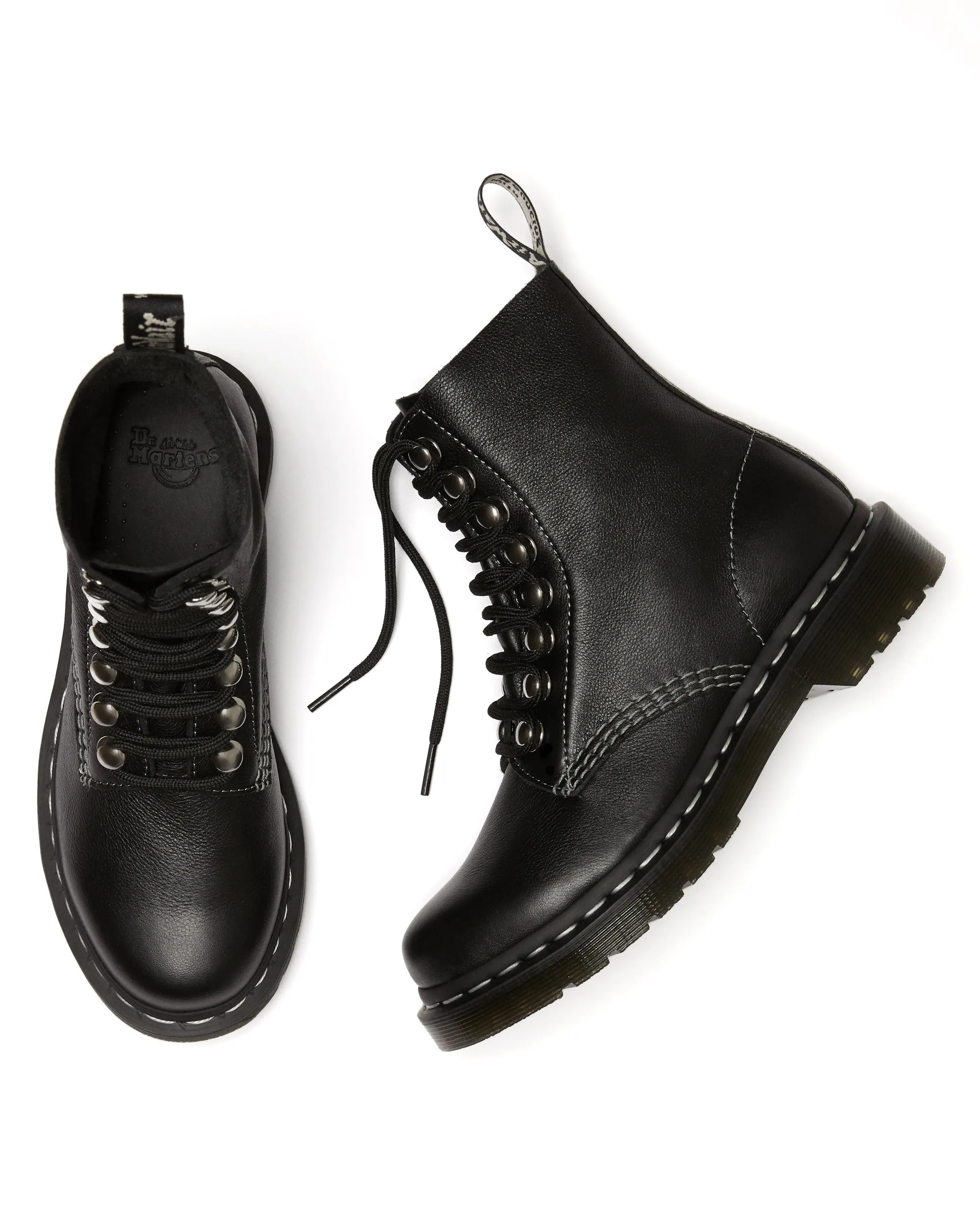 1460 Pascal HDW Black Virginia Boots