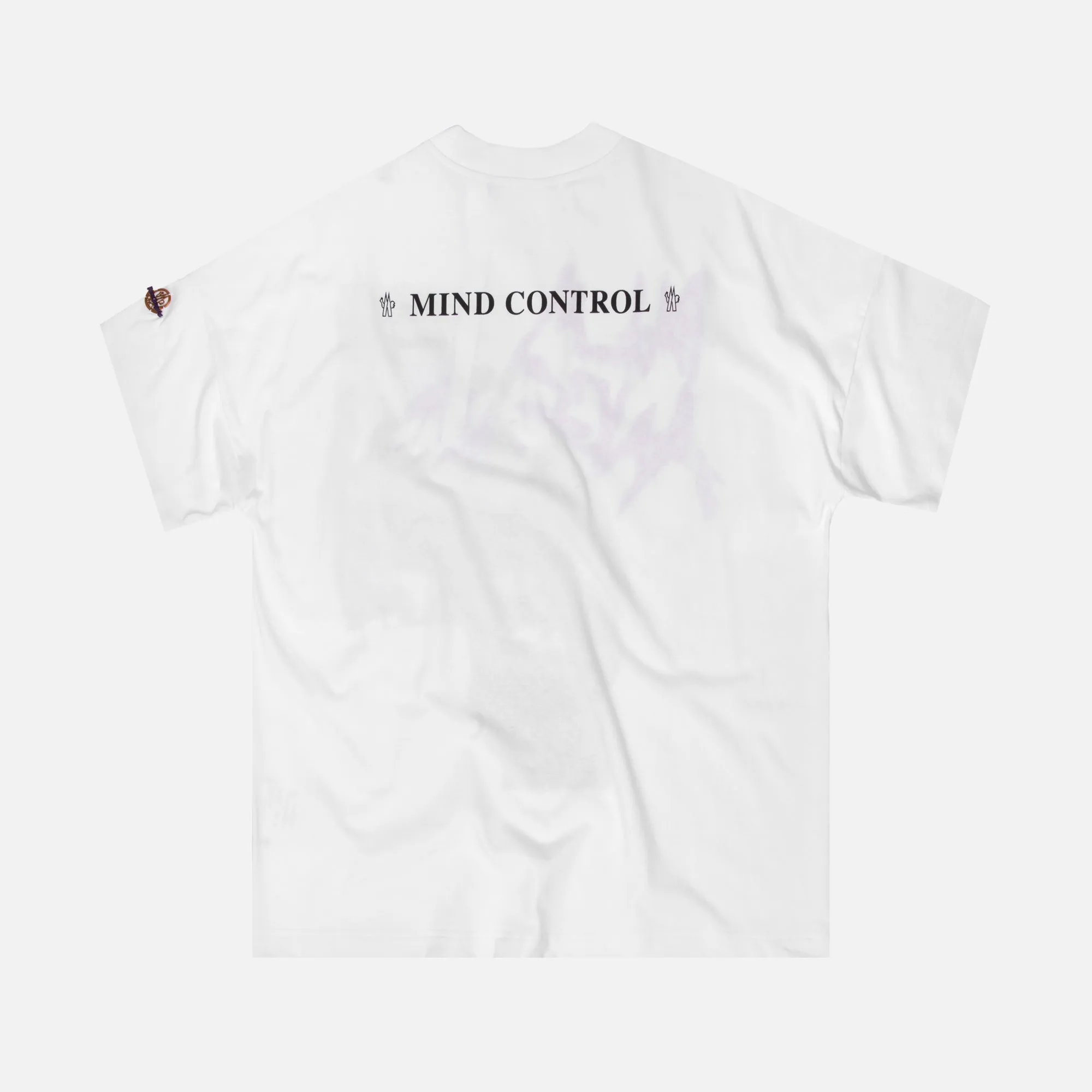 8 Moncler Palm Angels Maglia Girocollo Graphic Tee - White