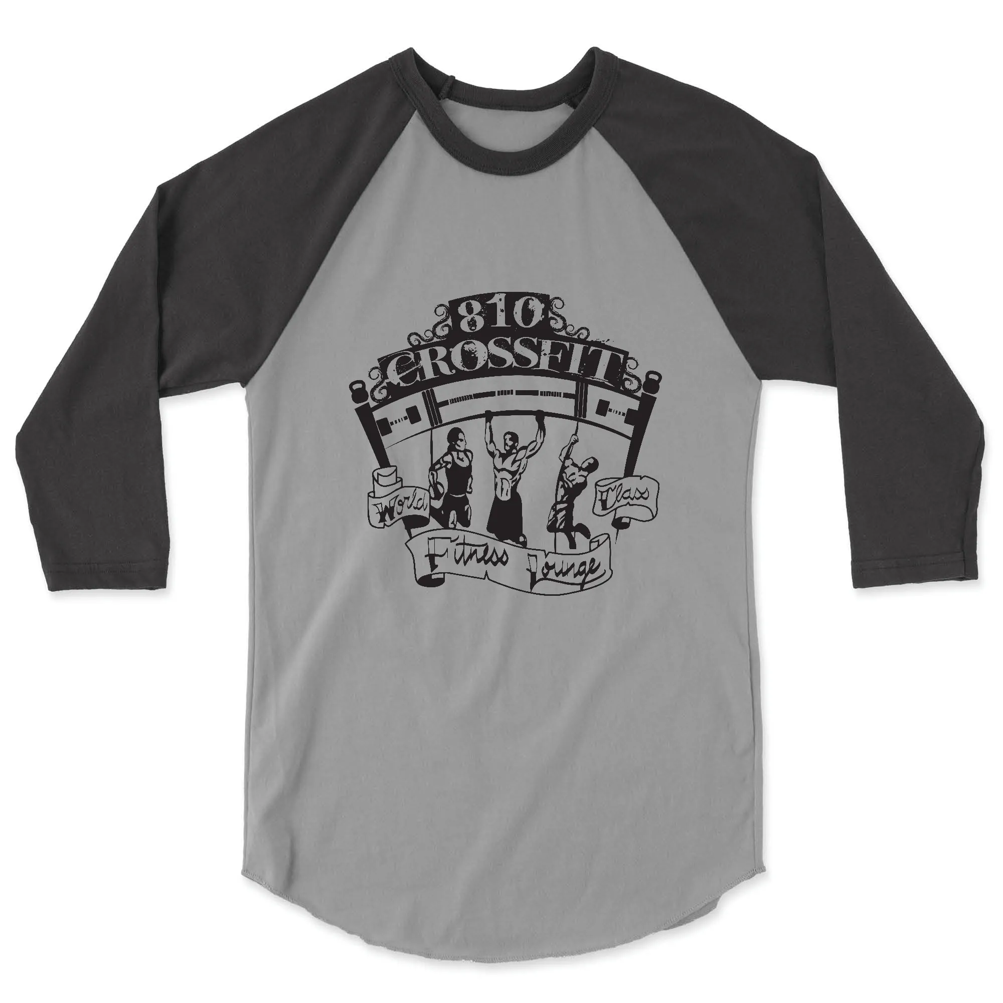 810 CrossFit Flint Gates Mens - 3/4 Sleeve