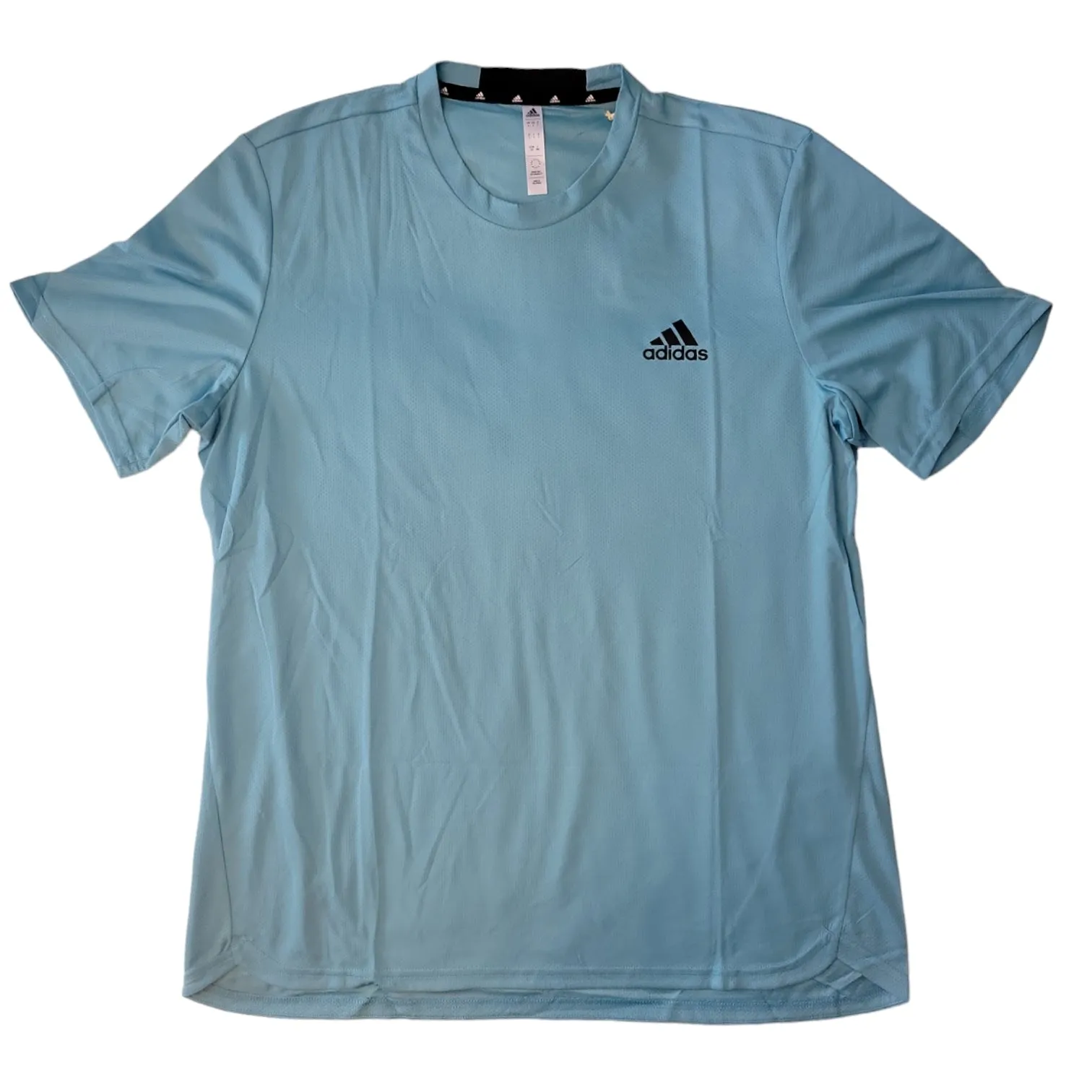 Adidas Men's AEROREADY Short Sleeve Crew Neck Designed for Movement Tee