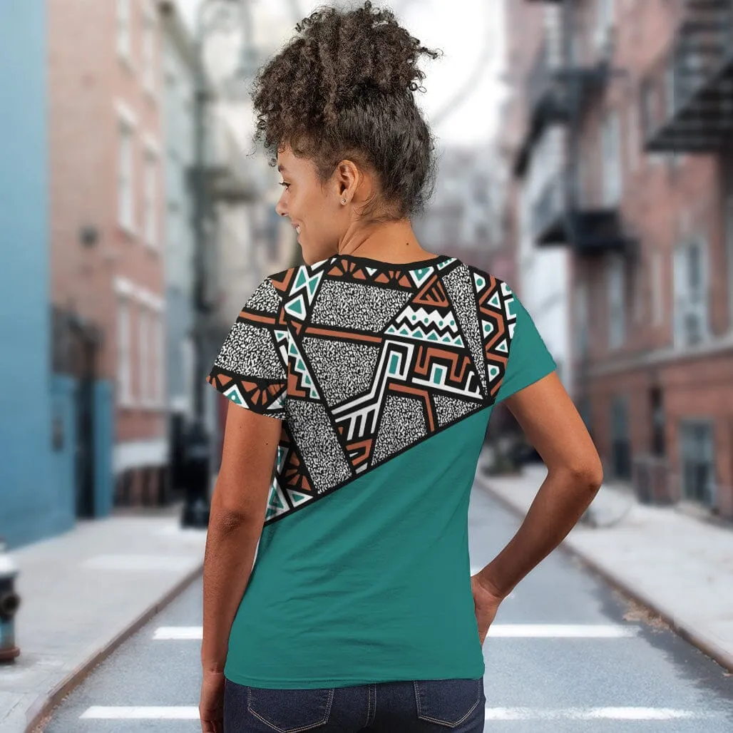 African Geometric Pattern T-shirt