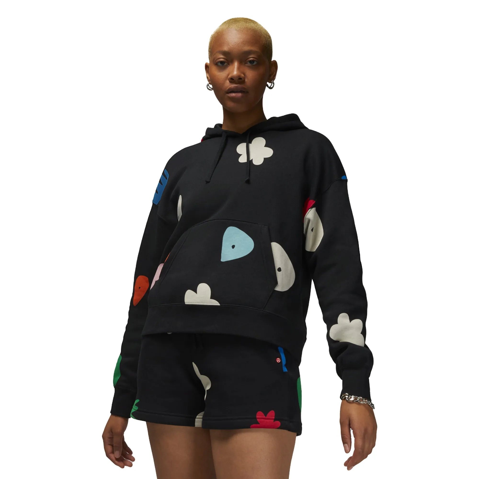 Air Jordan Artist Series by Mia Lee Womens Fleece Hoodie