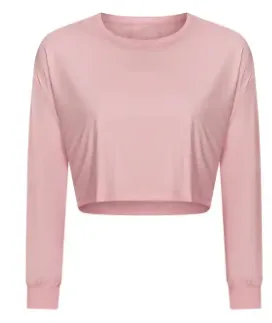 Allure Pink Long Sleeve Pullover