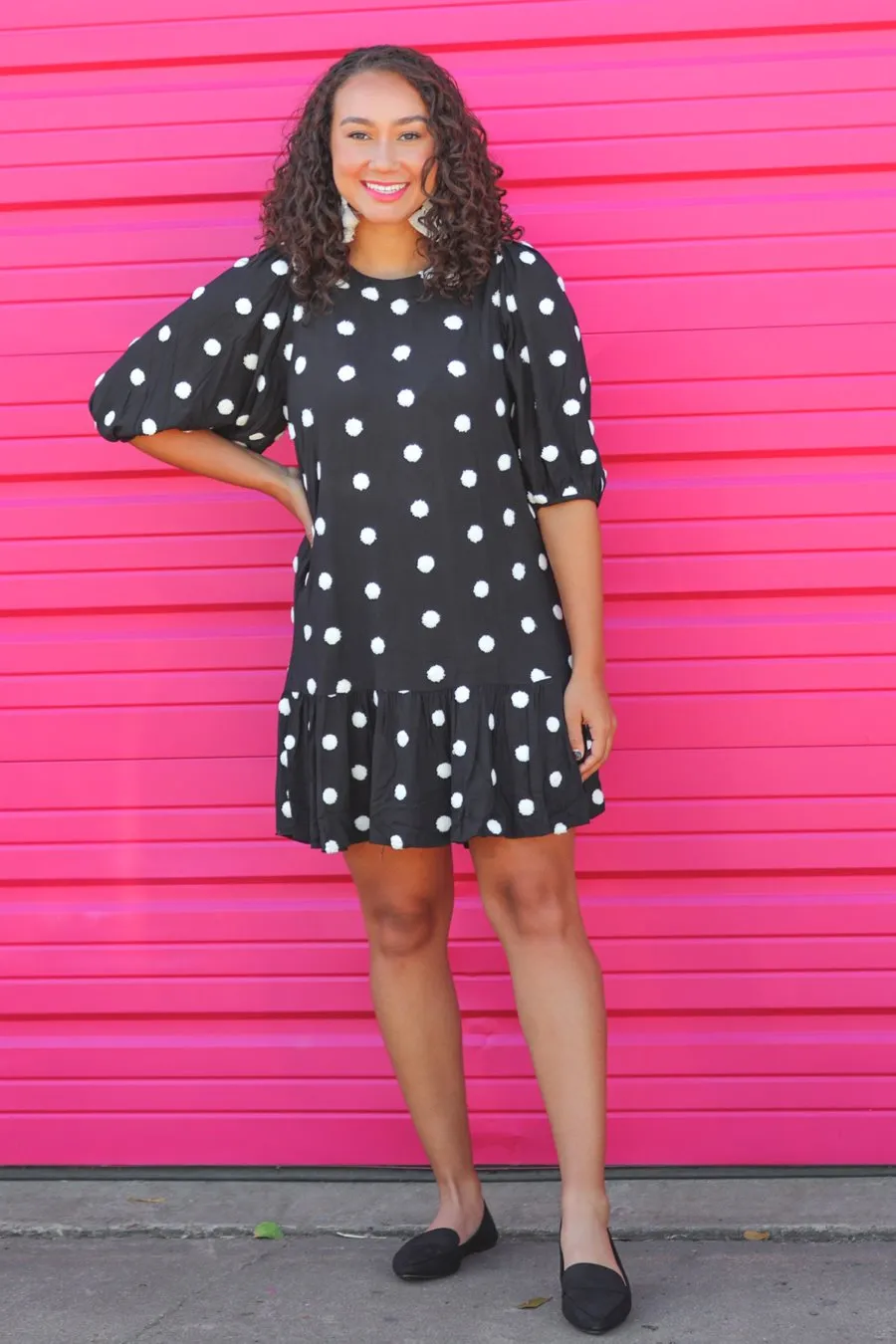 Anna Dotted Dress