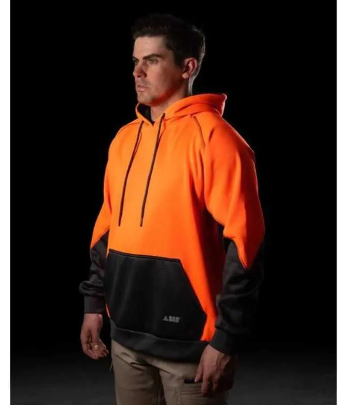 Bad Essential Hi Vis Fleece Hoodie with 3M Scotchguard