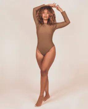 Barely There Swimsuit Beige