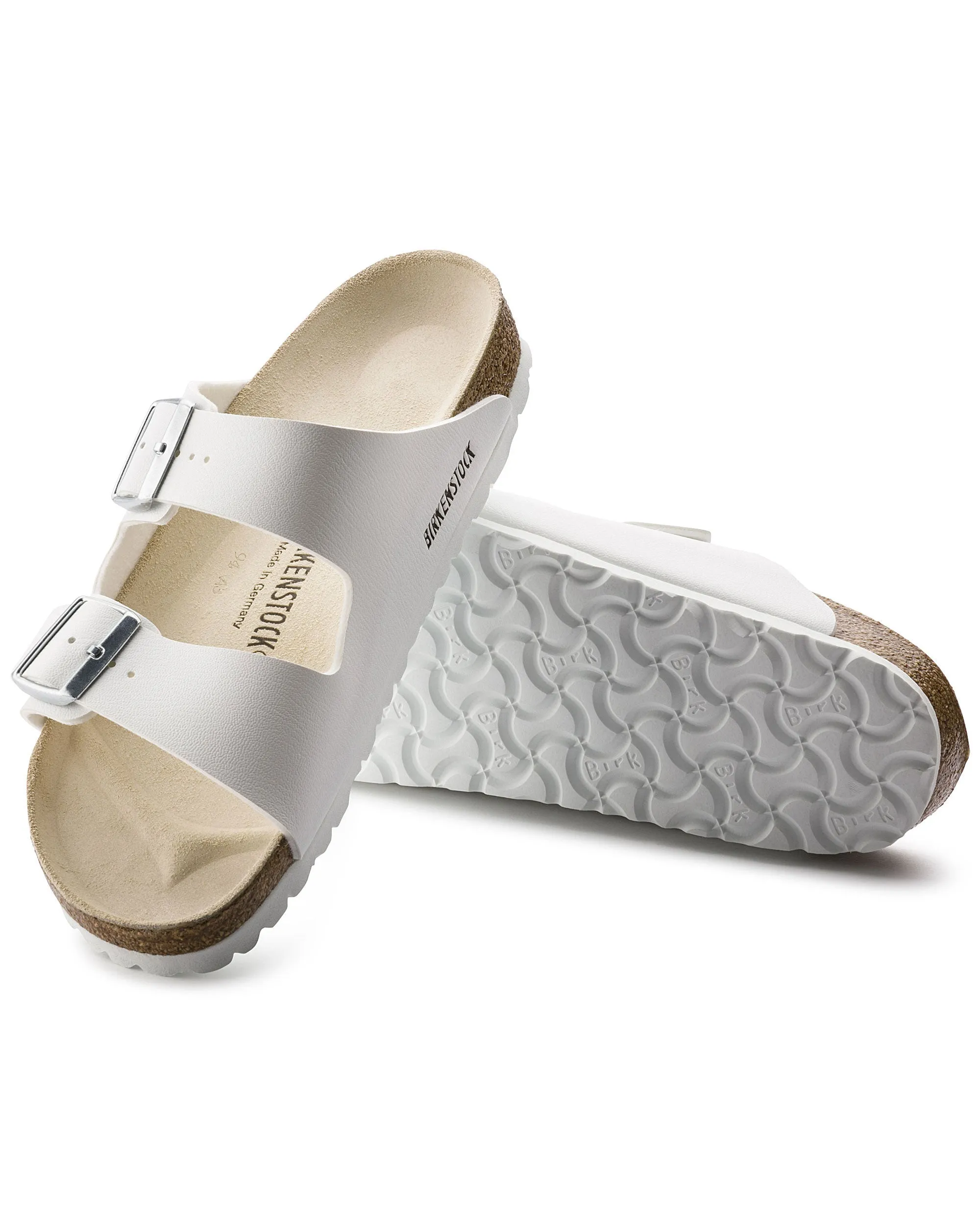 Birkenstock Arizona Bianco Calzata Stretta