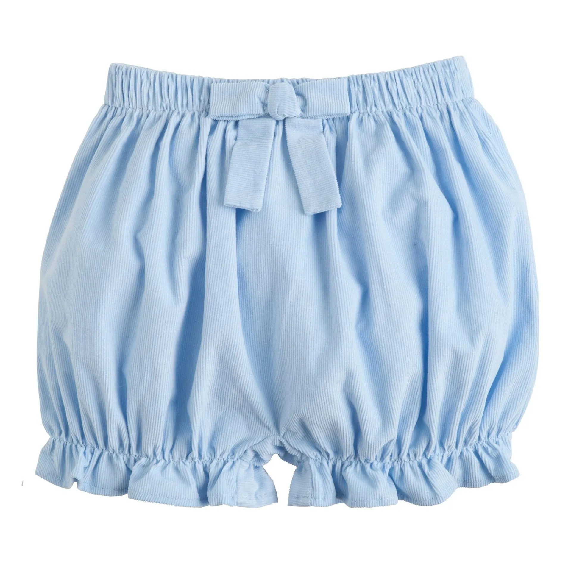 Bow Bloomers - Light Blue Corduroy