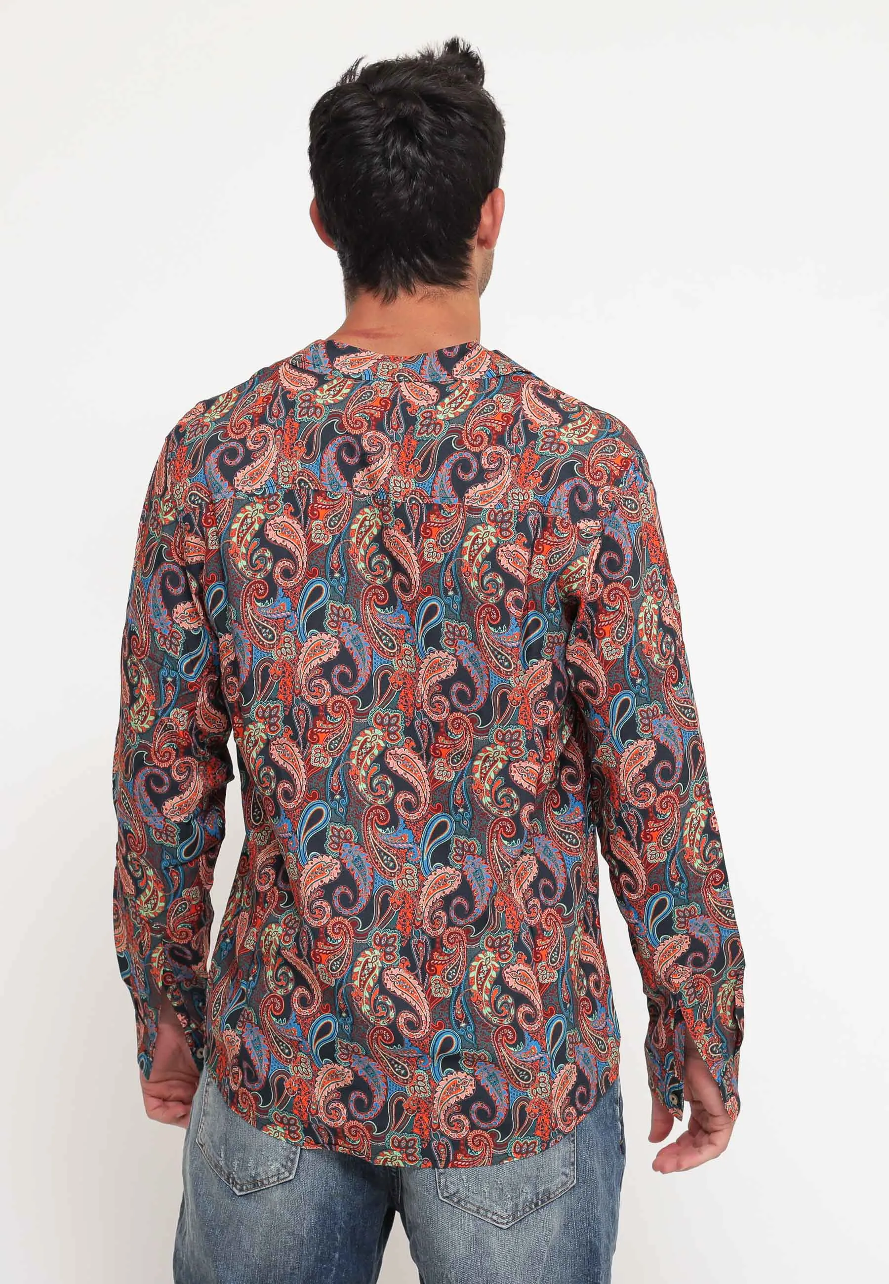 Bowling Shirt Long Sleeve Persia