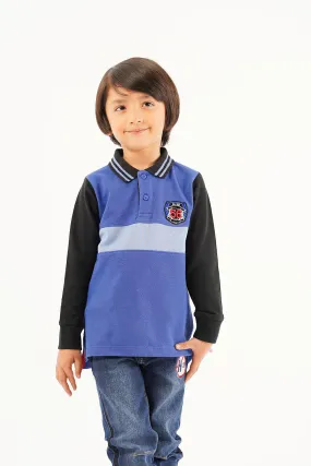 Boy's Full Sleeve Fashion Polo