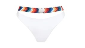 BUCKLE UP BOTTOM - WHITE TULUM/BLUE (REVERSIBLE)