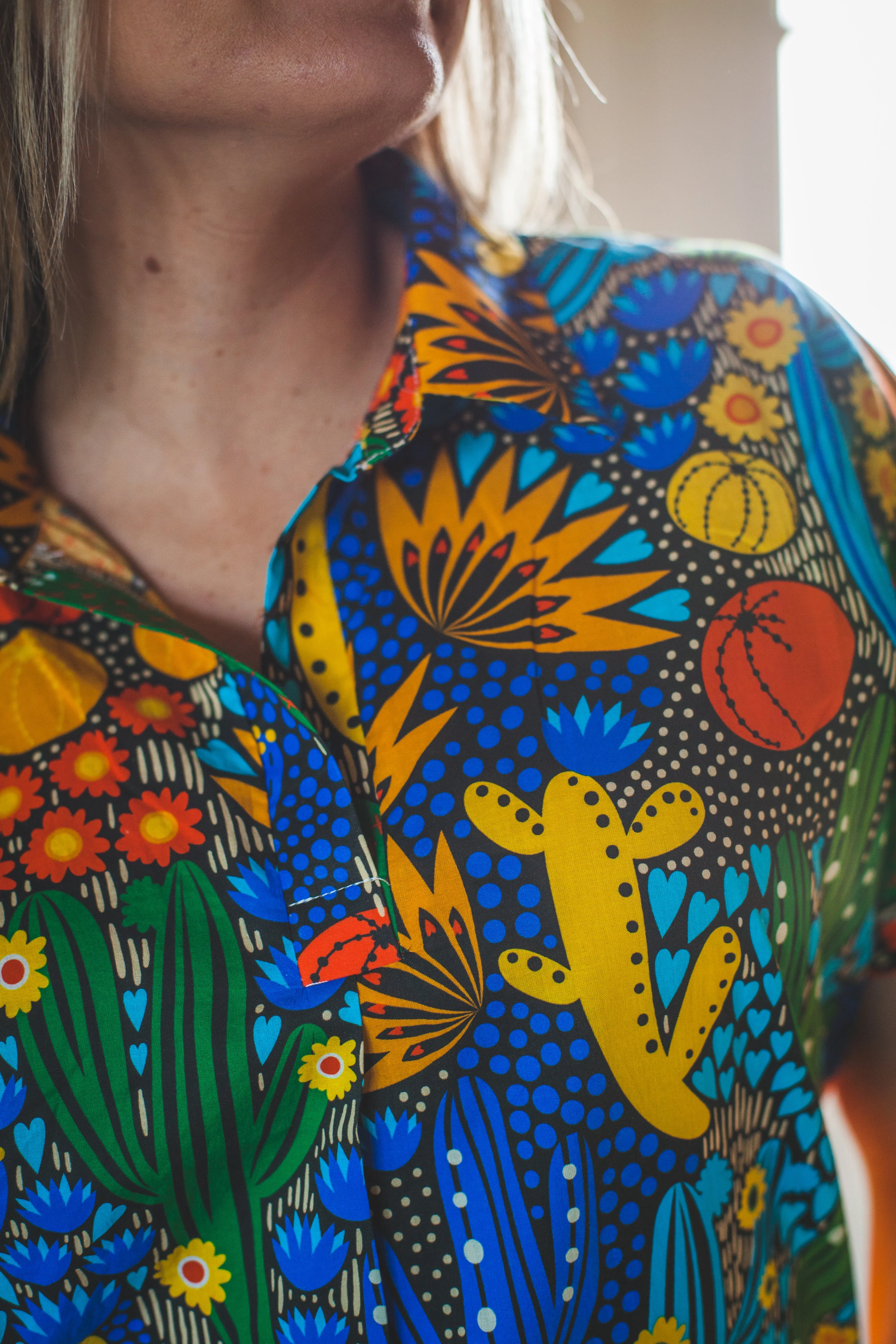 Colorful Cactus Dress