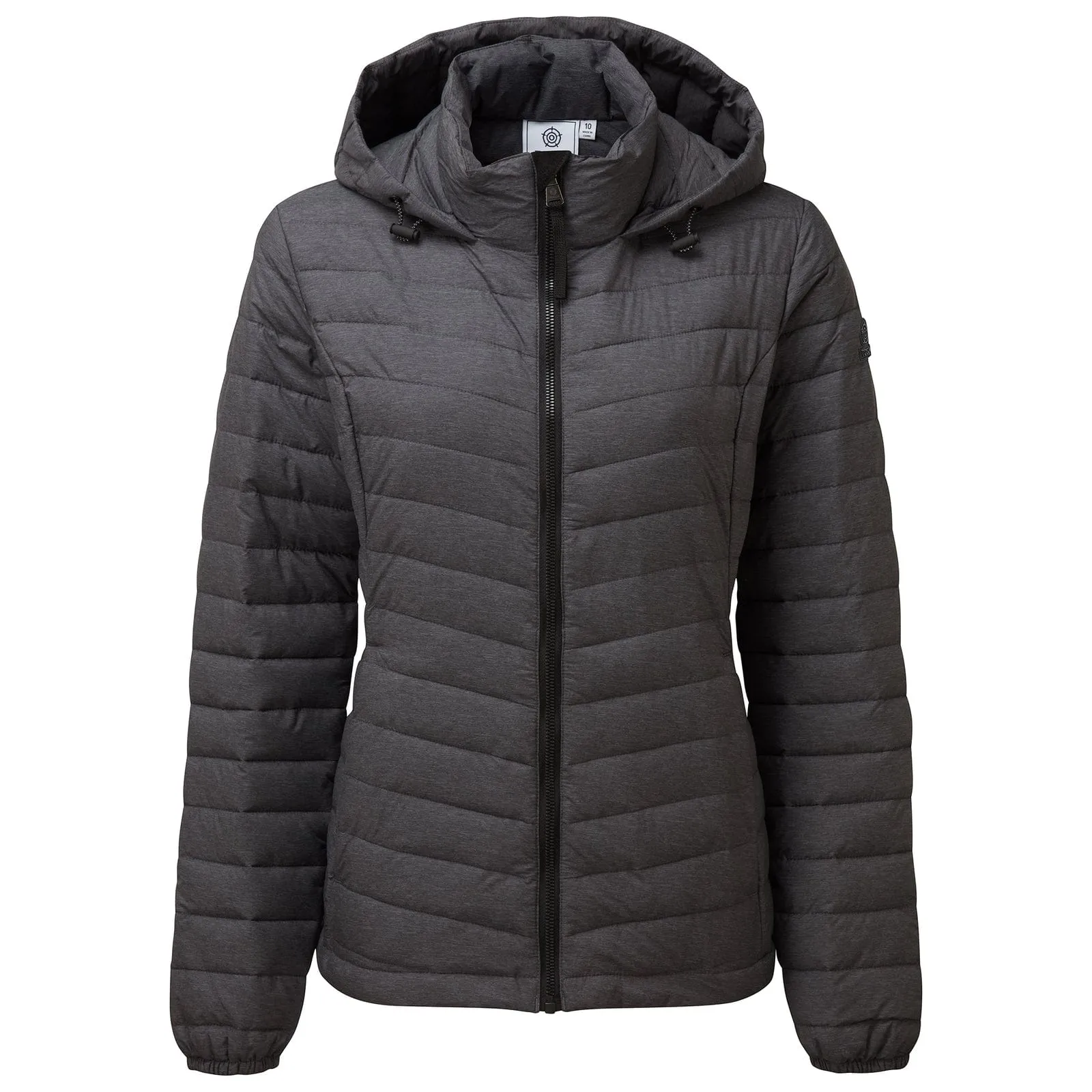 Garriston Womens Lightweight Padded Jacket - Grey Marl