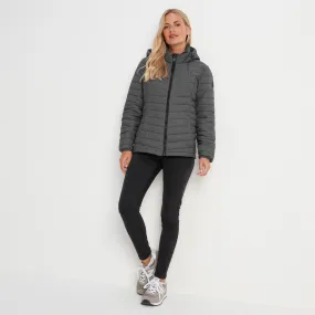 Garriston Womens Lightweight Padded Jacket - Grey Marl