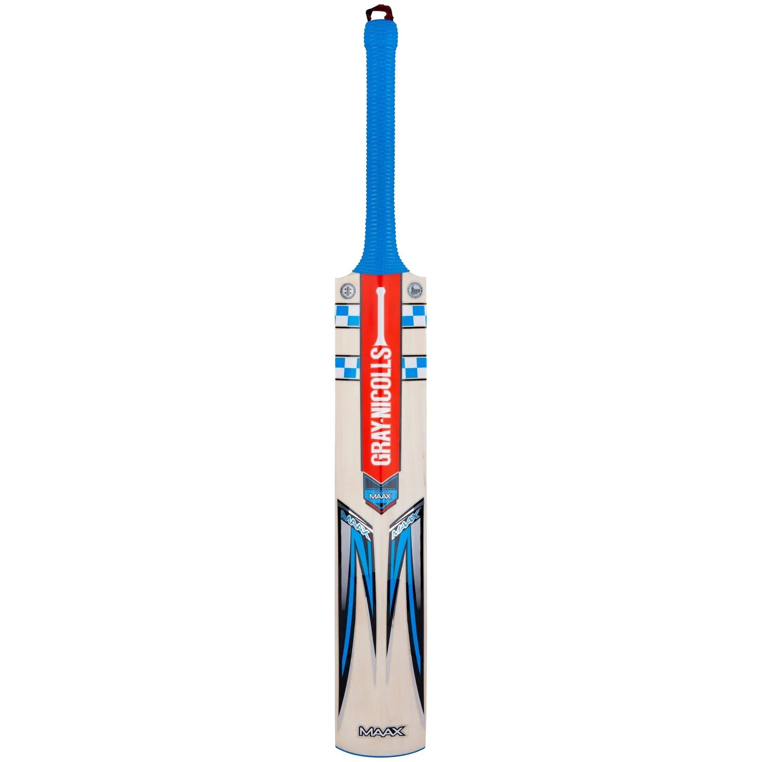 Gray Nicolls Cricket Bat, Model Blue MAAX 5 Star English Willow PP (Harrow)