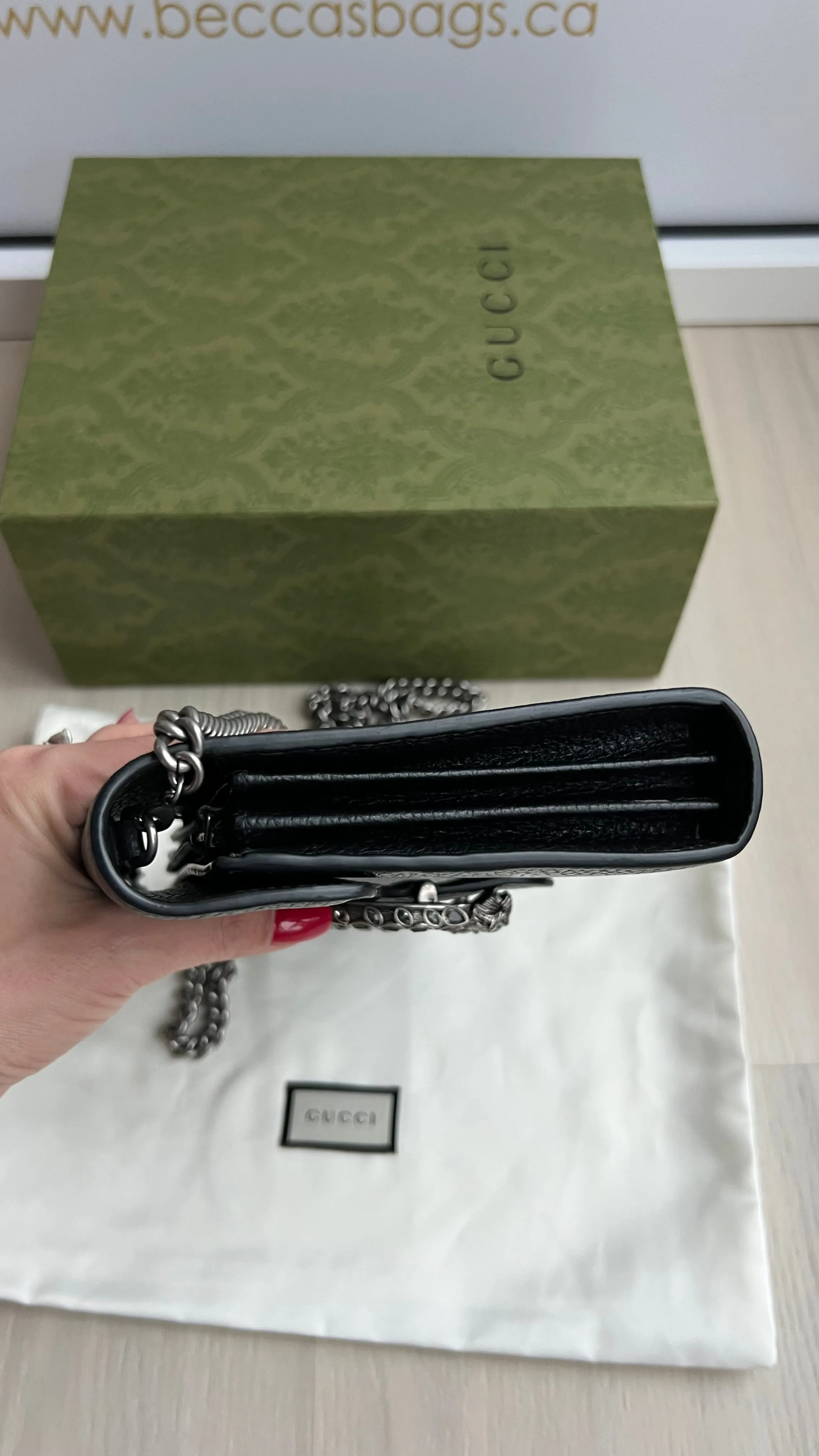 GUCCI Dionysus Mini Chain Wallet