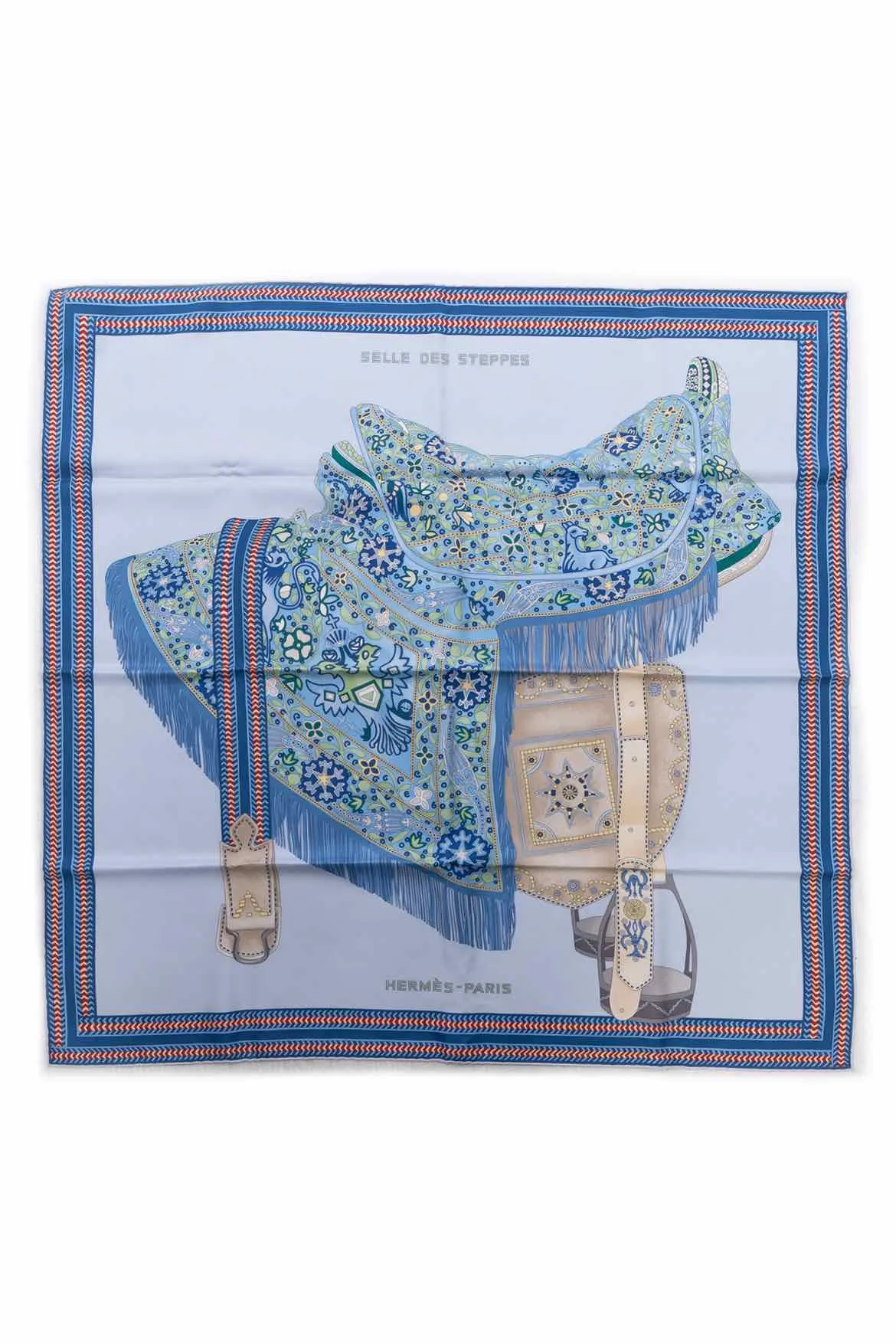 Hermes Selle Des Steppes Scarf