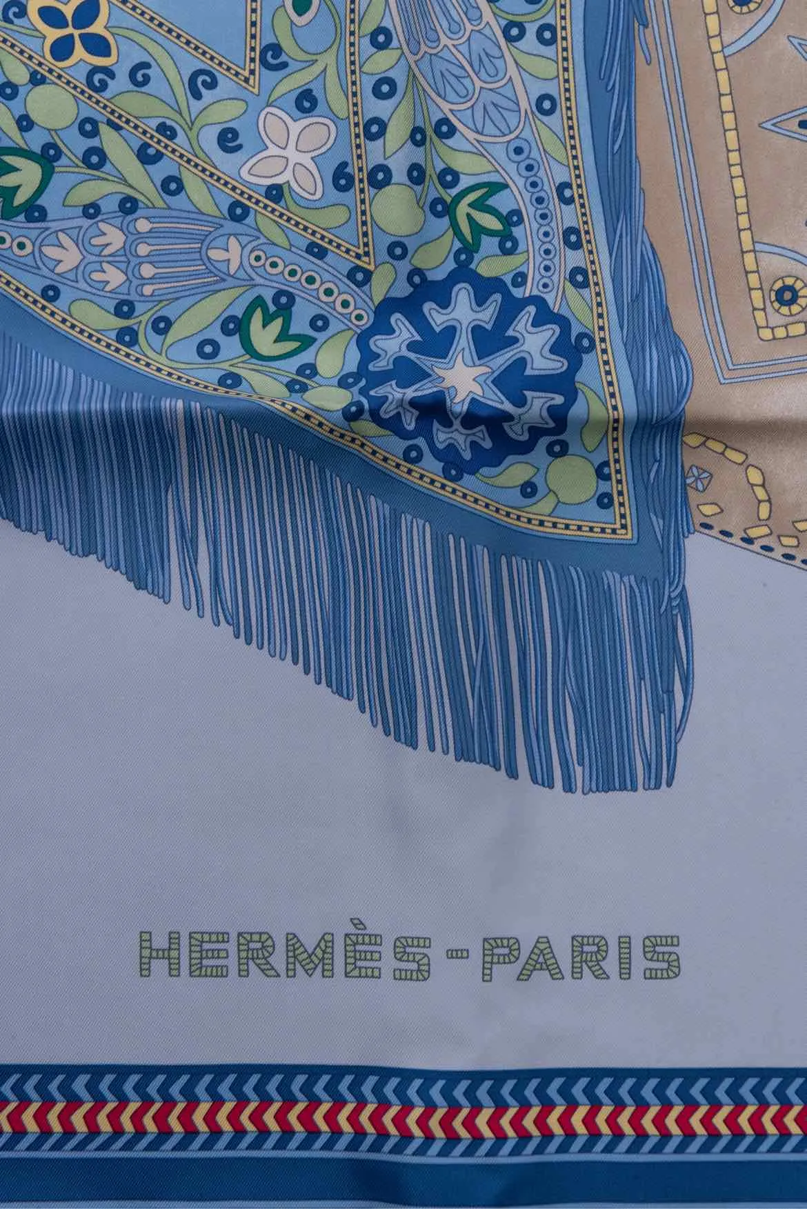 Hermes Selle Des Steppes Scarf