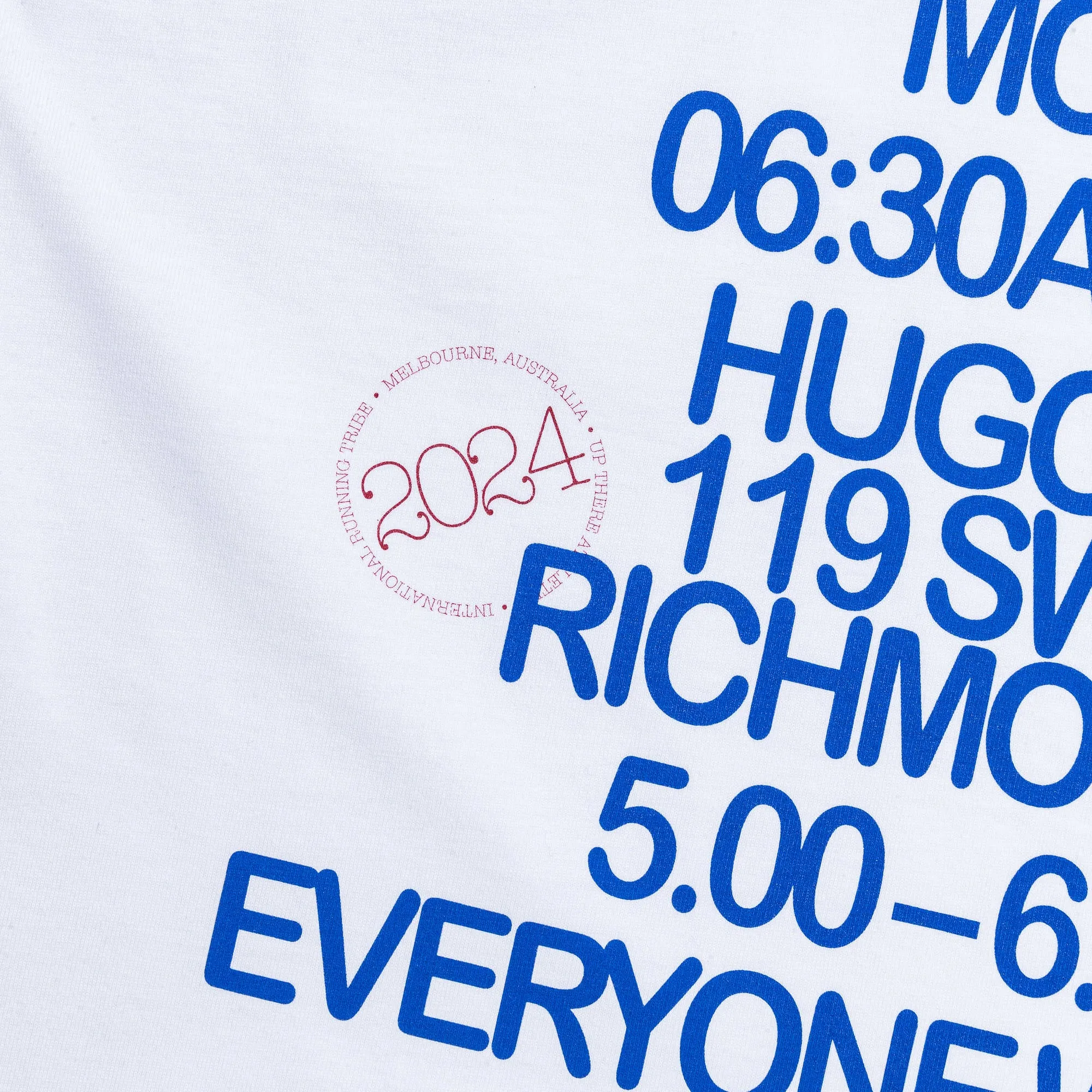 Hugo's Deli x UTA Shop Run T-Shirt - White