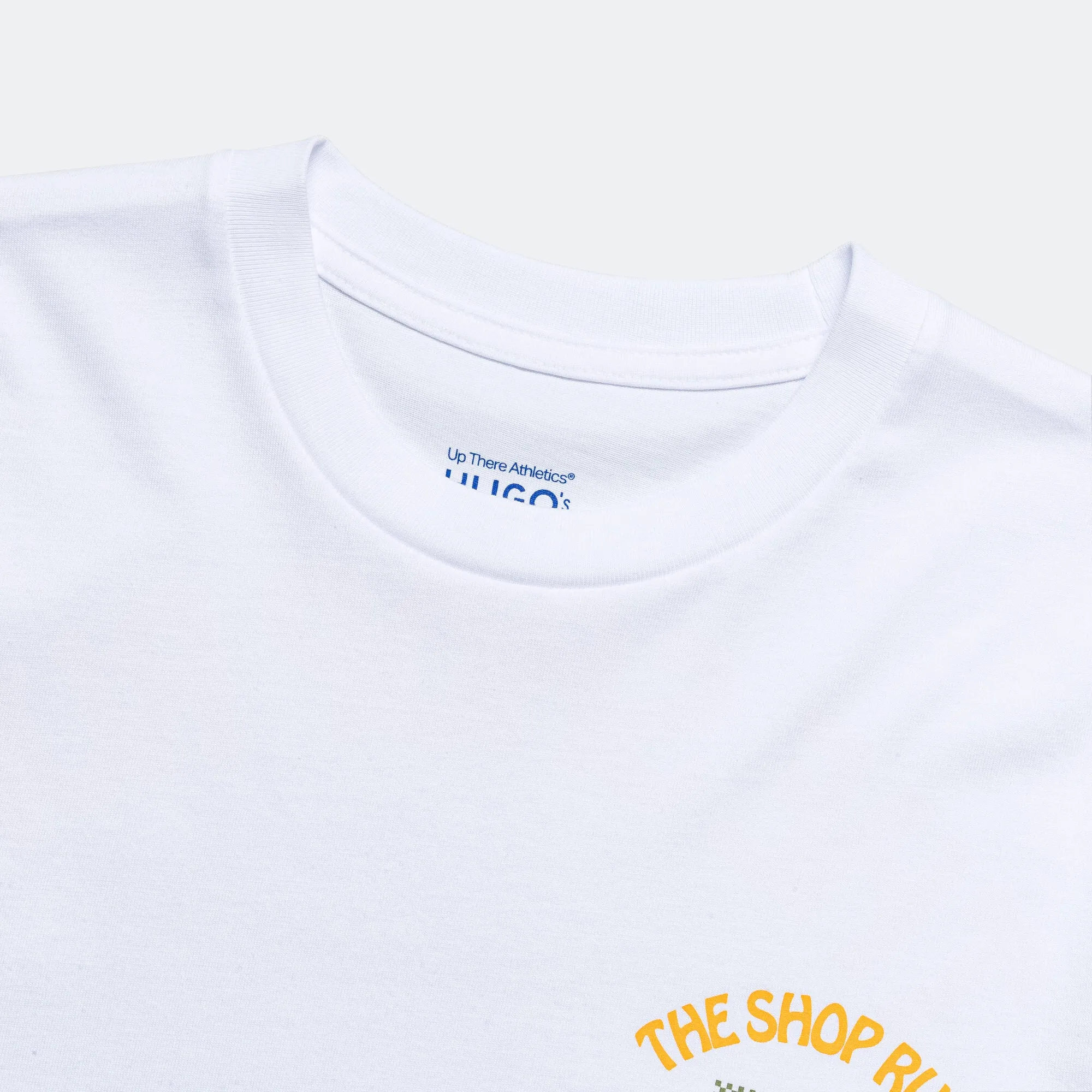 Hugo's Deli x UTA Shop Run T-Shirt - White