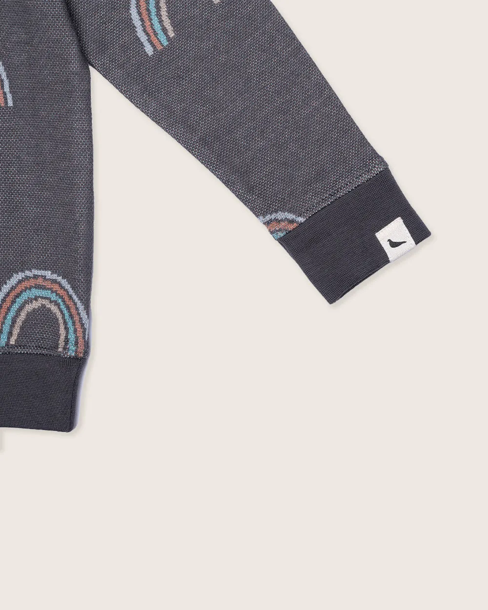 Jacquard Rainbow Sweatshirt