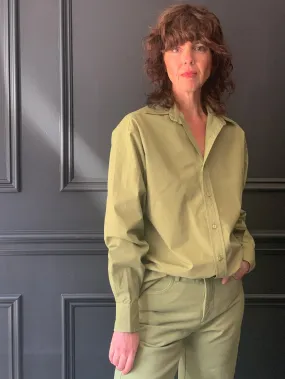 LES PRAIRIES DE PARIS - London Chemise in Khaki