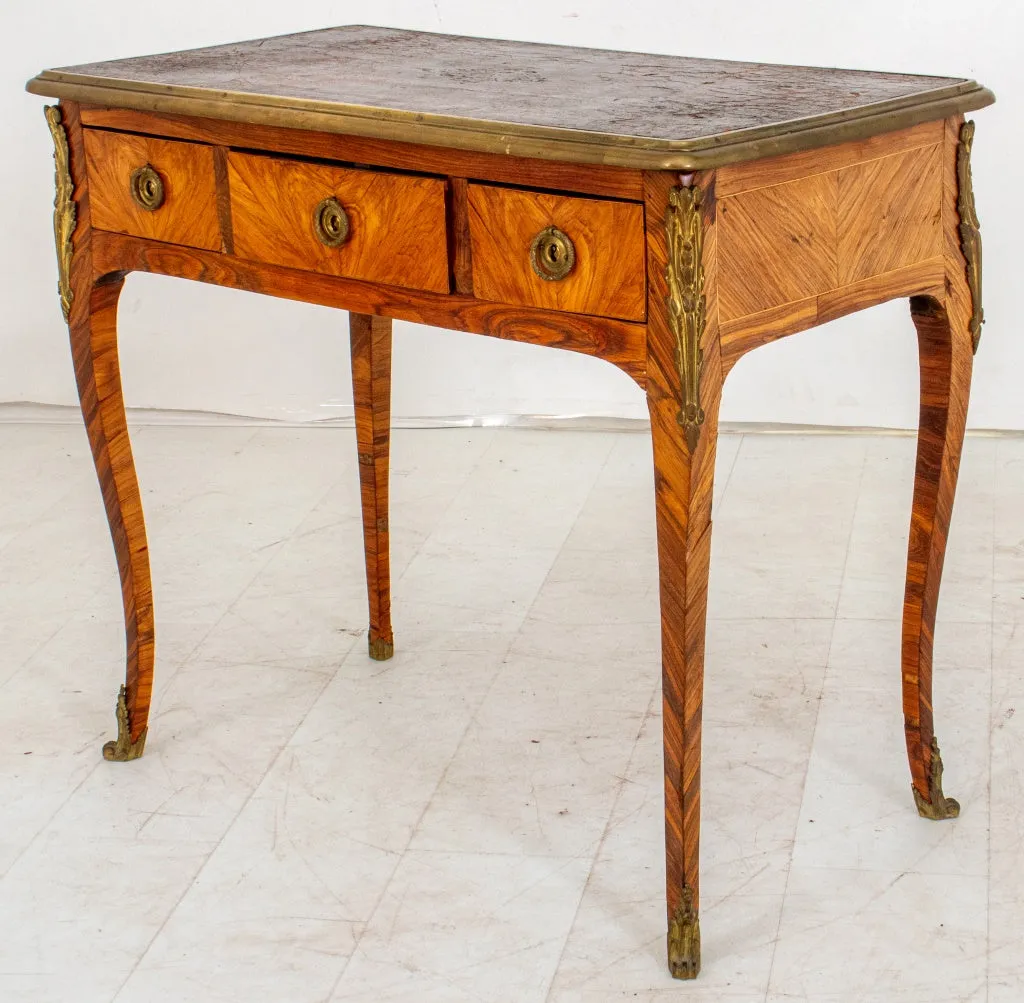 Louis XV Ormolu Writing Table Desk, 18th C