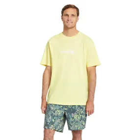 Mens Bug & Wordmark Blanks Tee - Aura Yellow