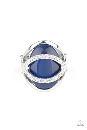 Paparazzi Endless Enchantment - Blue Ring - Life Of The Party - November 2020