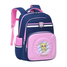 Pink & Blue Backpack For Girlls & Boys 4131