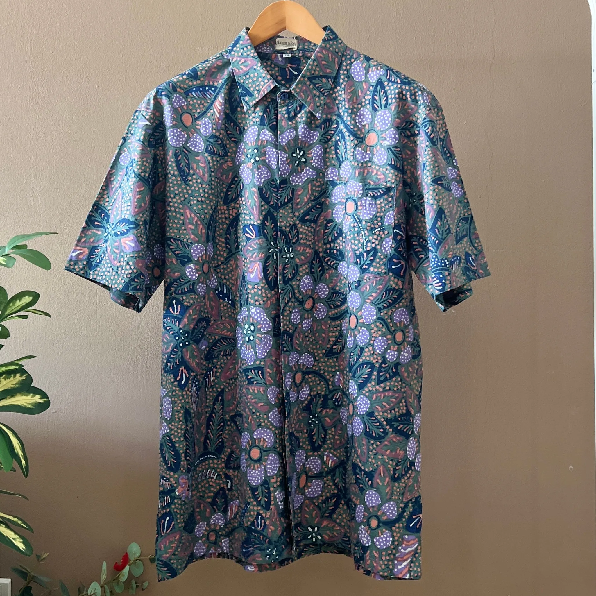 Premium Batik Tulis Select Men's Shirt - XXL