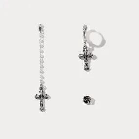 Rosa Crux Earrings Set