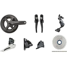 Shimano Ultegra R8020 Disk Brake Groupset - 50/34T, 11-32T