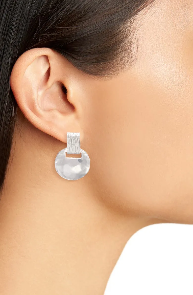 Short drop clip-on Earrings