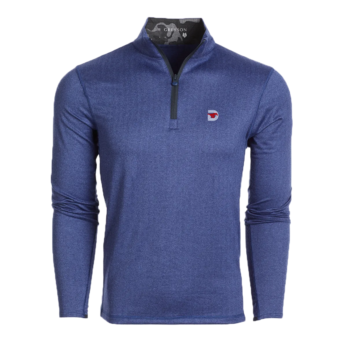 SMU Herringbone Tate Quarter-Zip