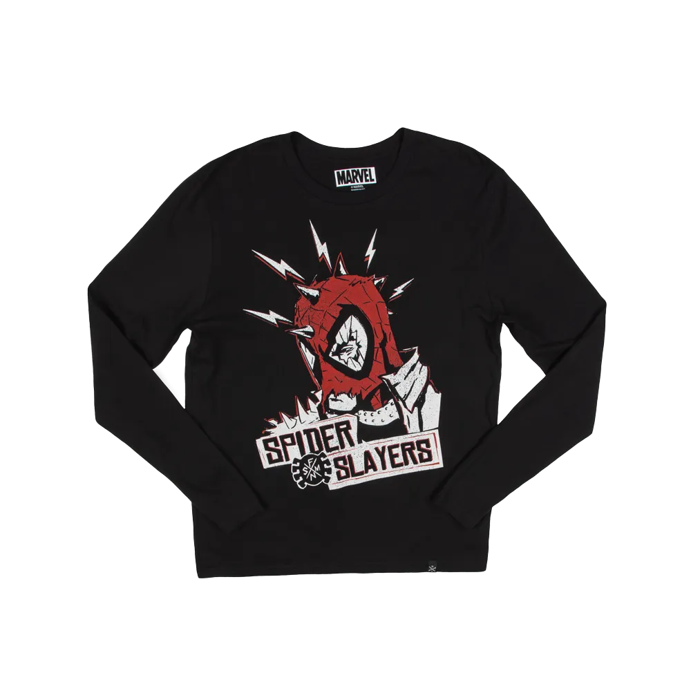 Spider Slayers Black Long Sleeve