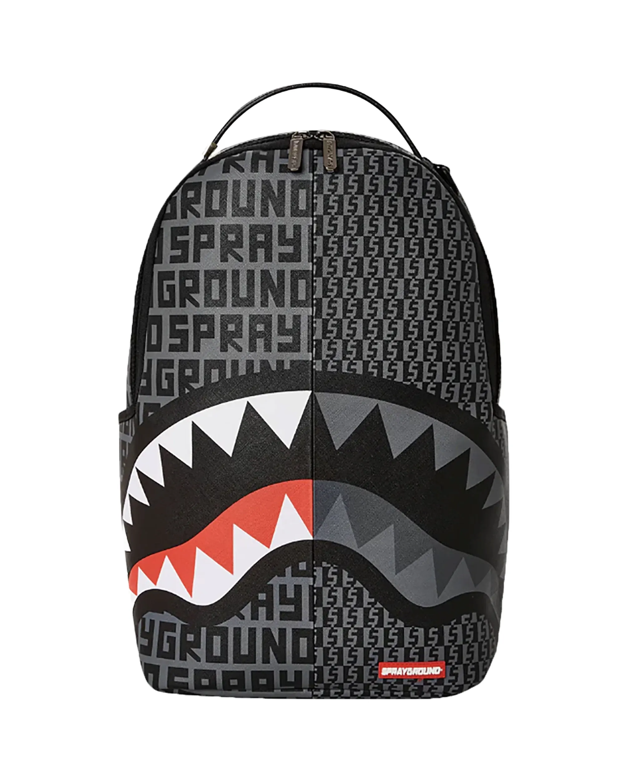 Sprayground Split Infinity Check In Grey Backpack