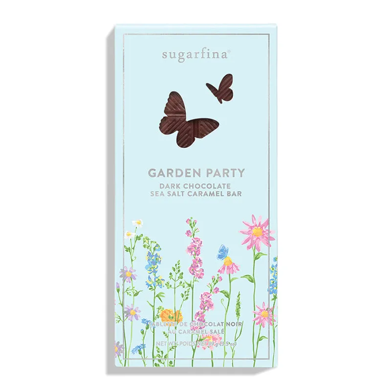 SUGARFINA | Garden Party Dark Chocolate Sea Salt Bar