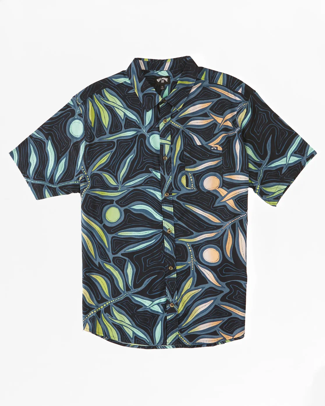 Sundays Short Sleeve Shirt - Dark Navy