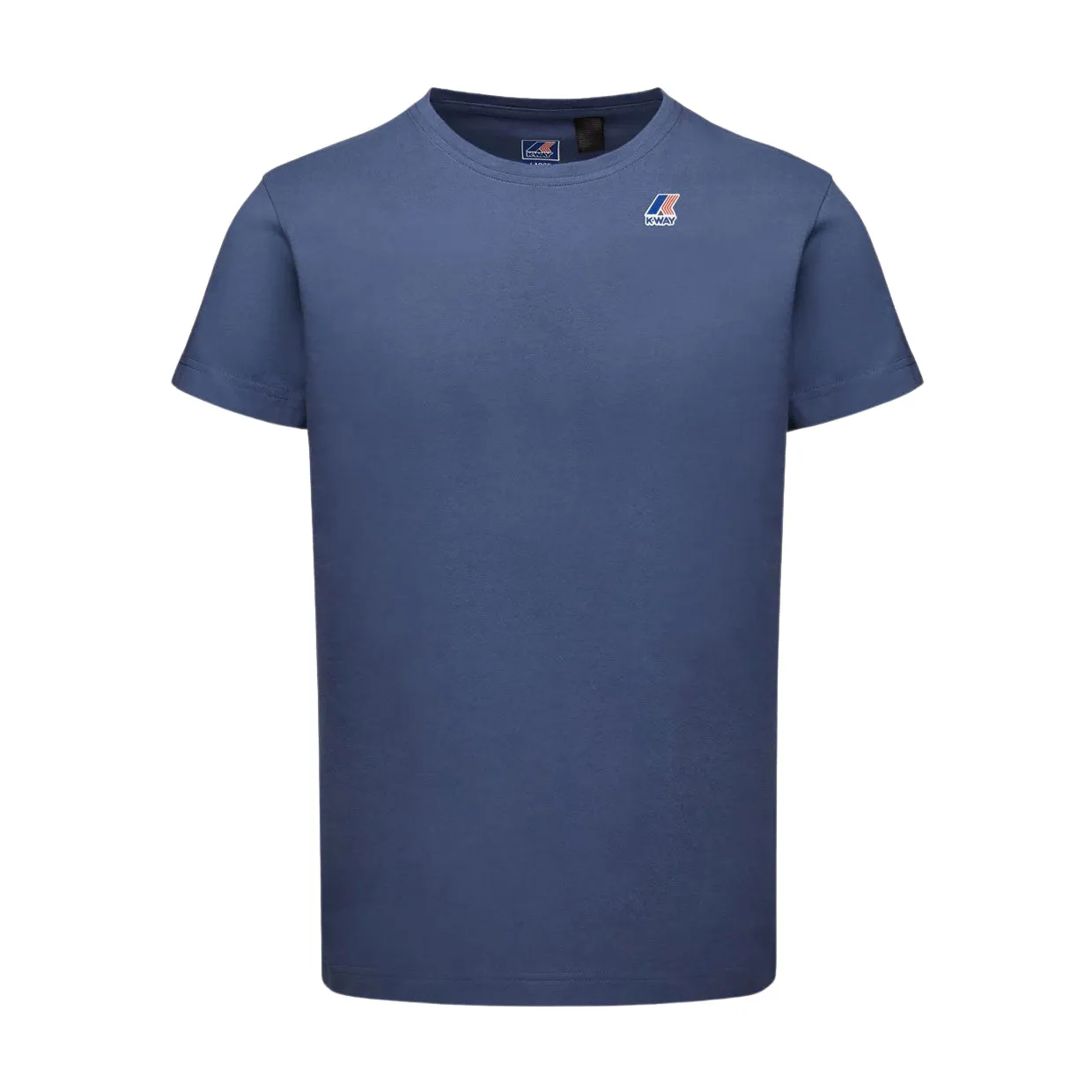 T-shirt Uomo K-Way Le Vrai Edouard Blu Indigo