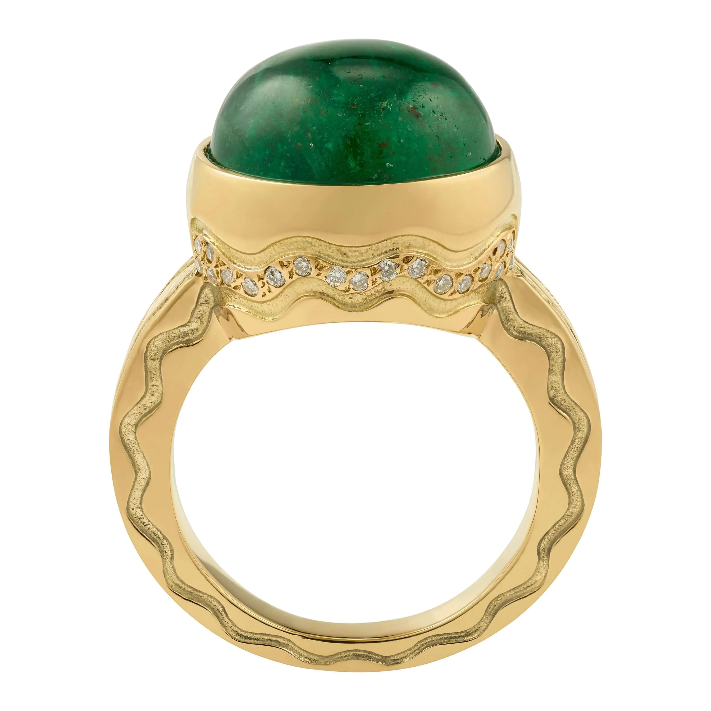 Talasi Emerald Ring