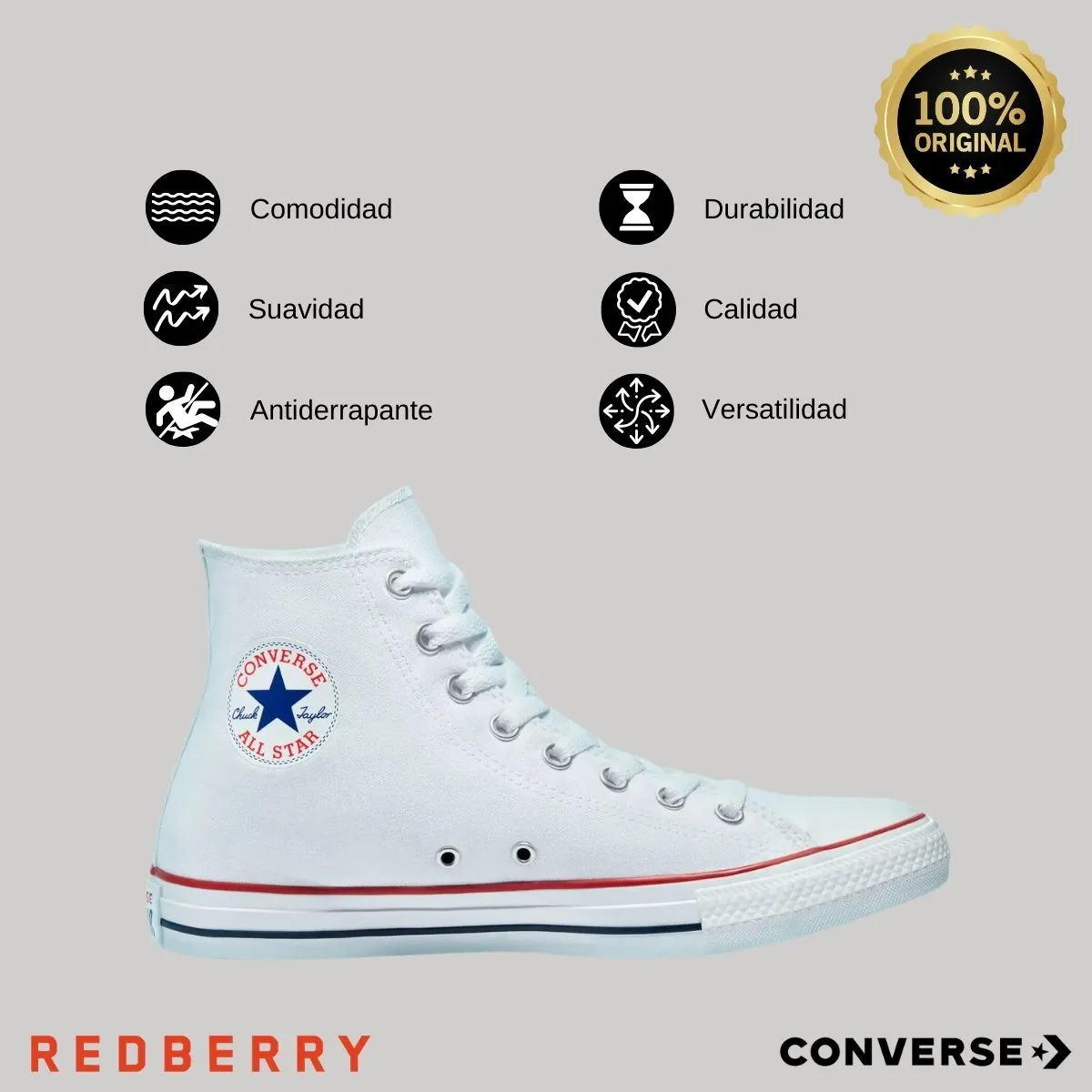 Tenis Converse Chuck Taylor Bota Unisex Chopper 1