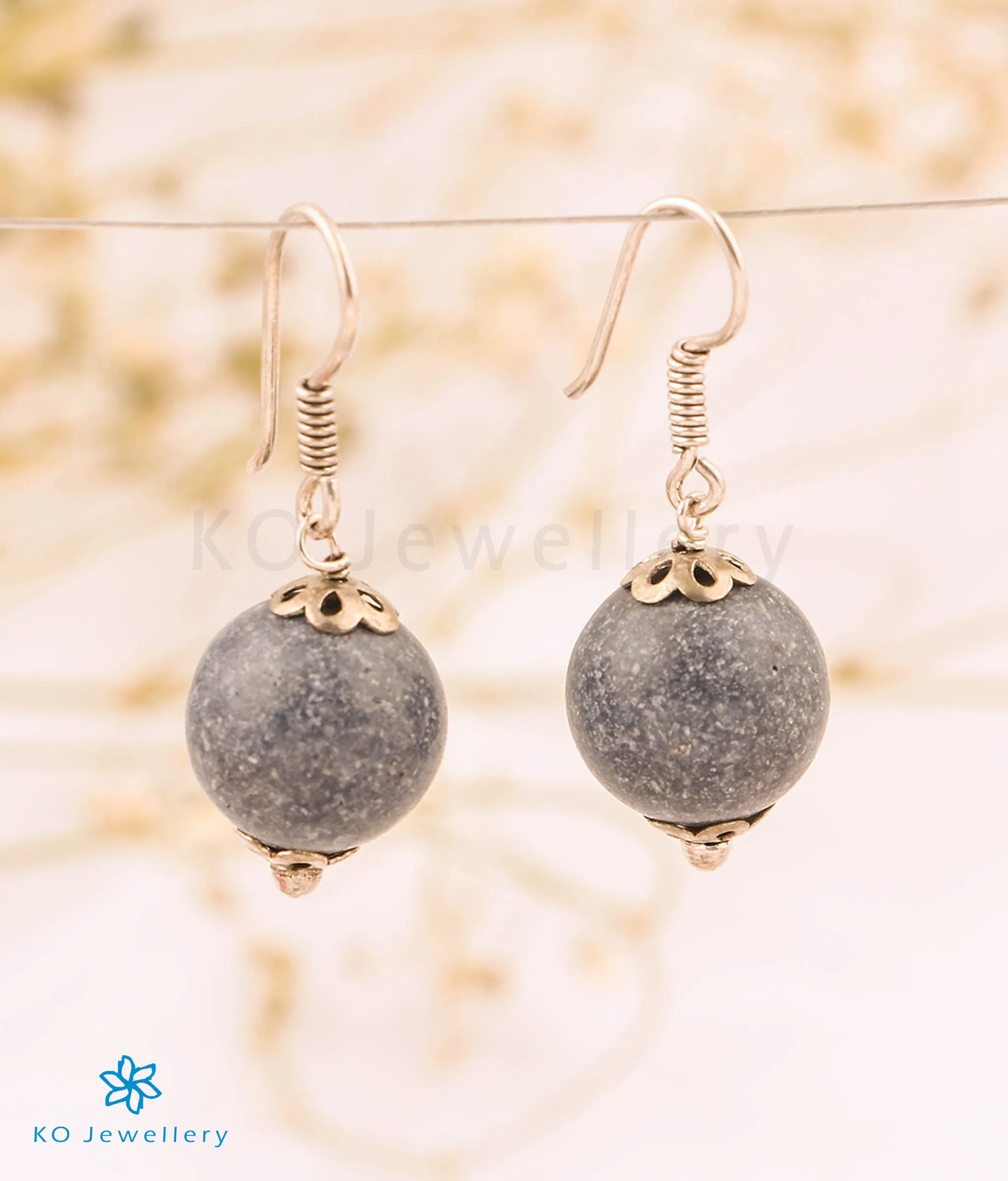 The Blue Lapis Silver Gemstone Earring