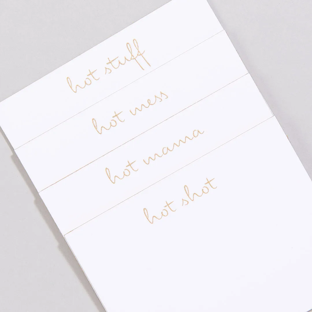 Too Hot Place Cards