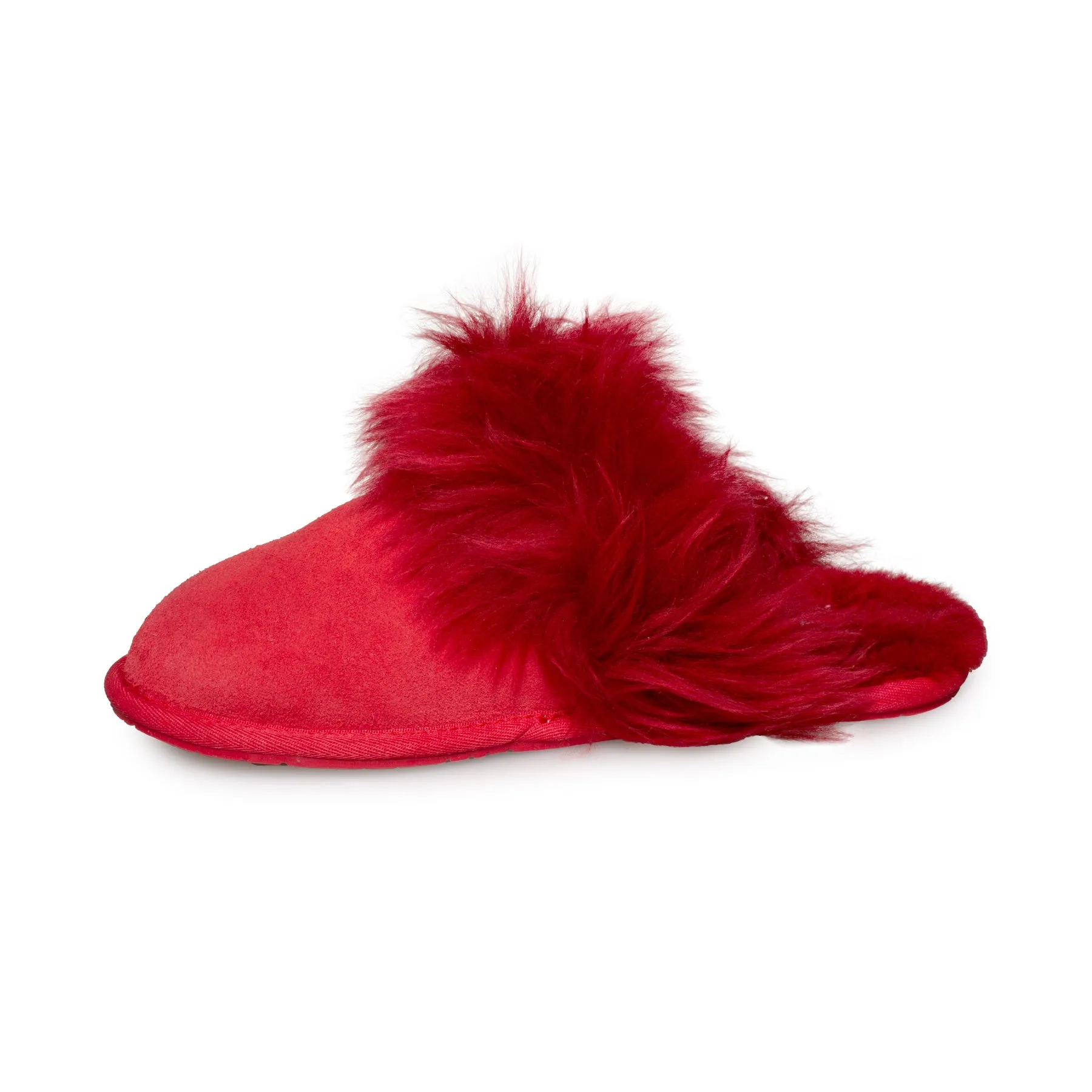 UGG Scuff Sis Ribbon Red Slippers - Women's