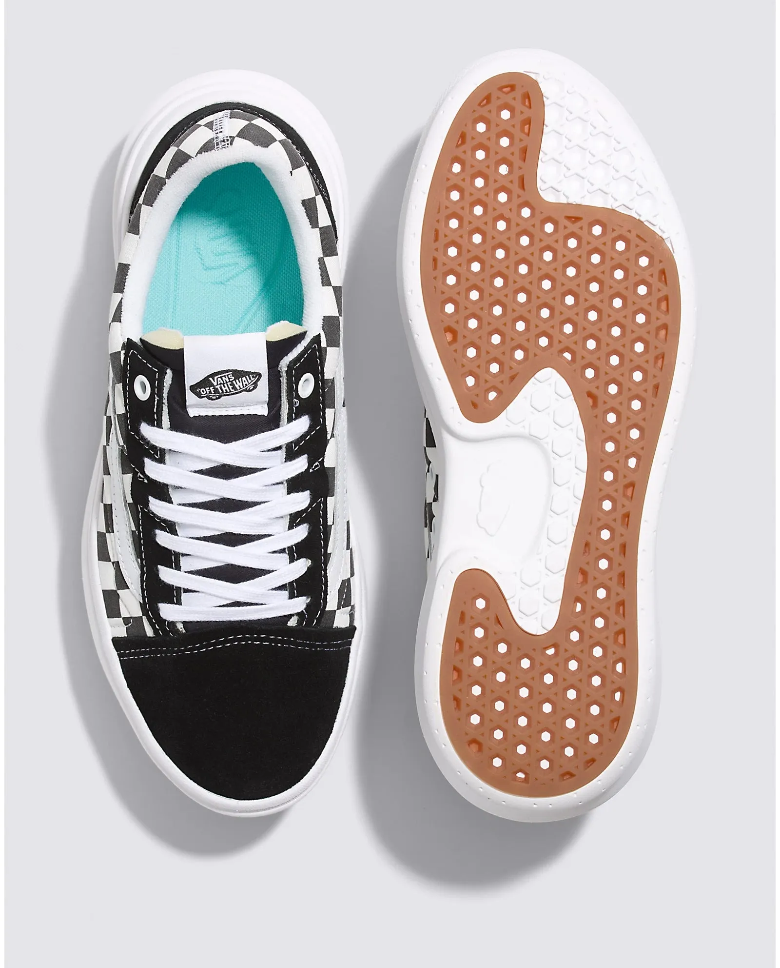 VANS UNISEX CHECKERBOARD OLD SKOOL OVERT CC (Black/Checkerboard)