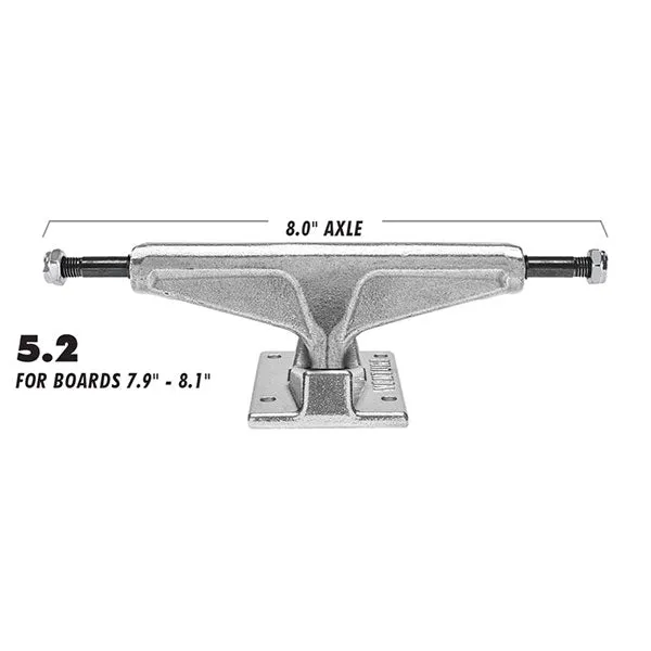 Venture All Polished Low Trucks Silver 5.2 (Pair)